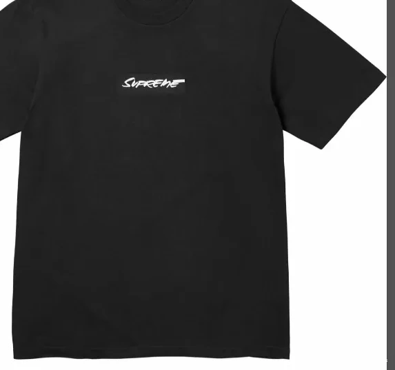White S XL Logo and L 24SS Tee Box Futura M Black 0701